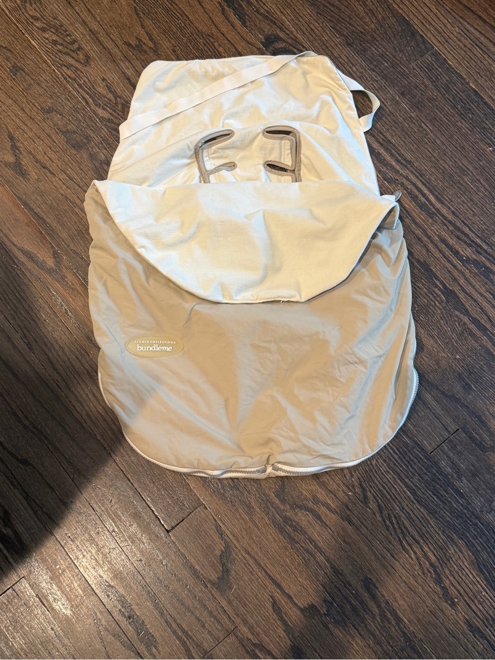 J. J. Cole Bundleme Stroller Footmuff in Beige/Cream Lightweight